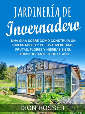 cover image of Jardinería de invernadero